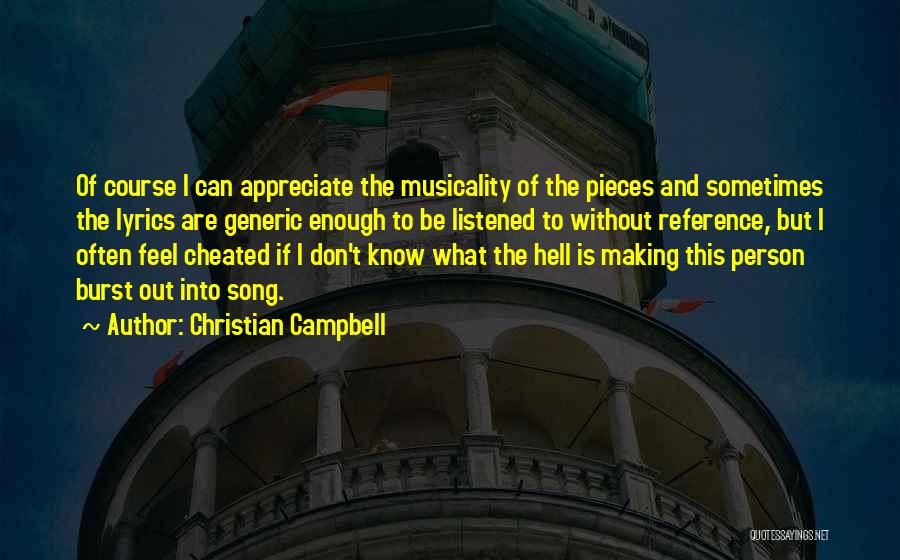 Christian Campbell Quotes 267274