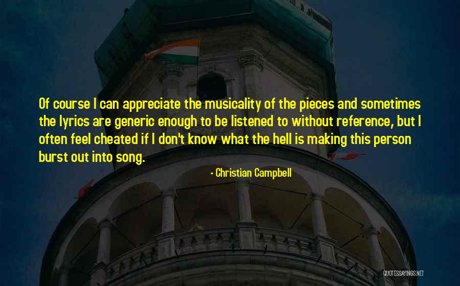 Christian Campbell Quotes 267274