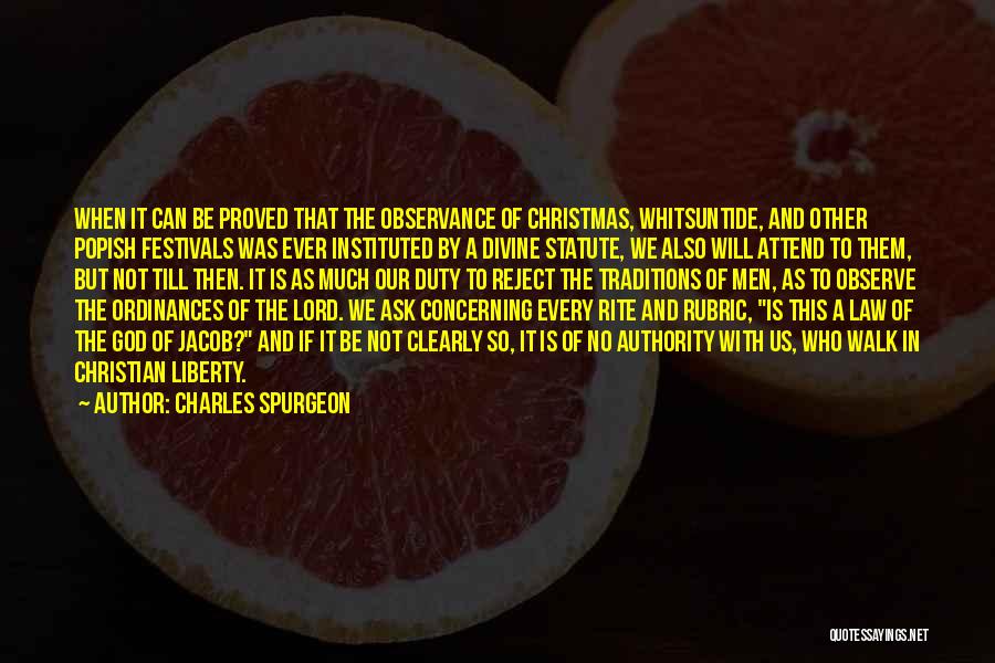 Christian Christmas Quotes By Charles Spurgeon