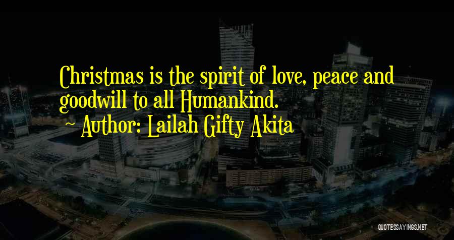 Christian Christmas Quotes By Lailah Gifty Akita