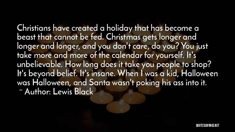Christian Christmas Quotes By Lewis Black