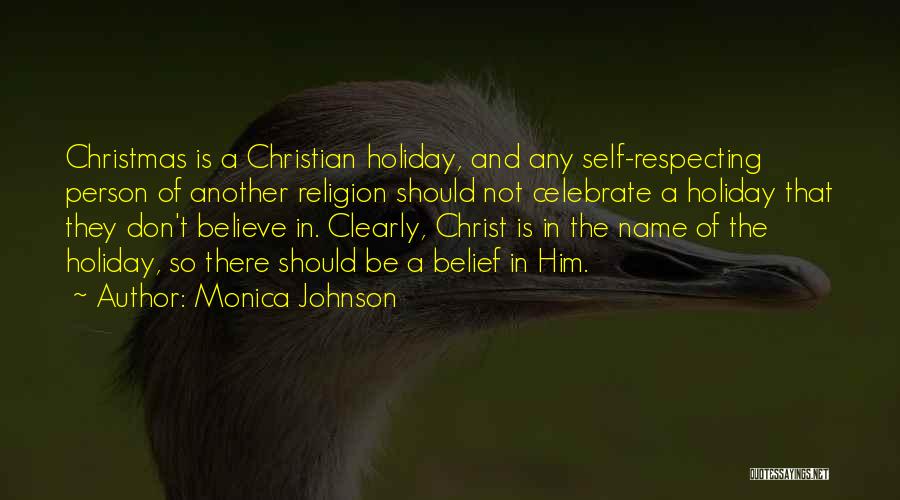 Christian Christmas Quotes By Monica Johnson