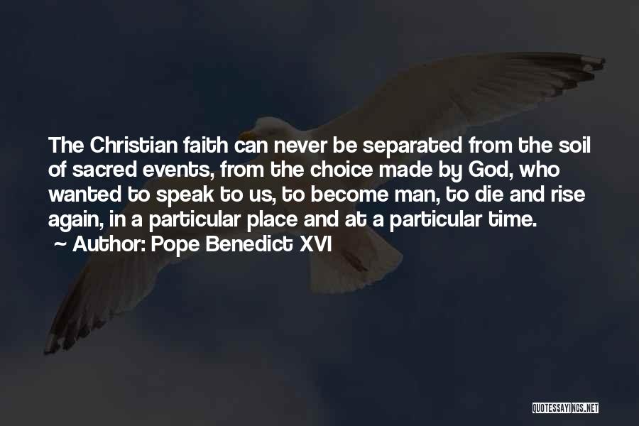 Christian Christmas Quotes By Pope Benedict XVI
