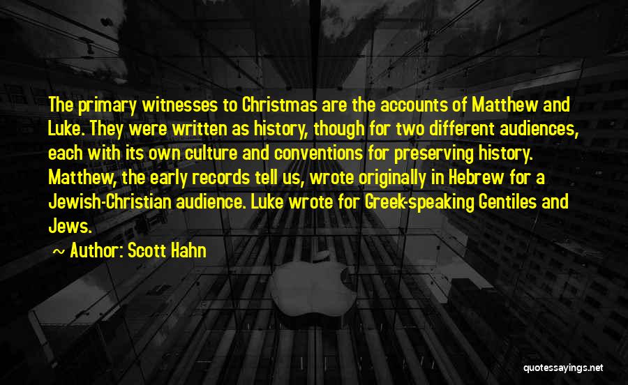 Christian Christmas Quotes By Scott Hahn