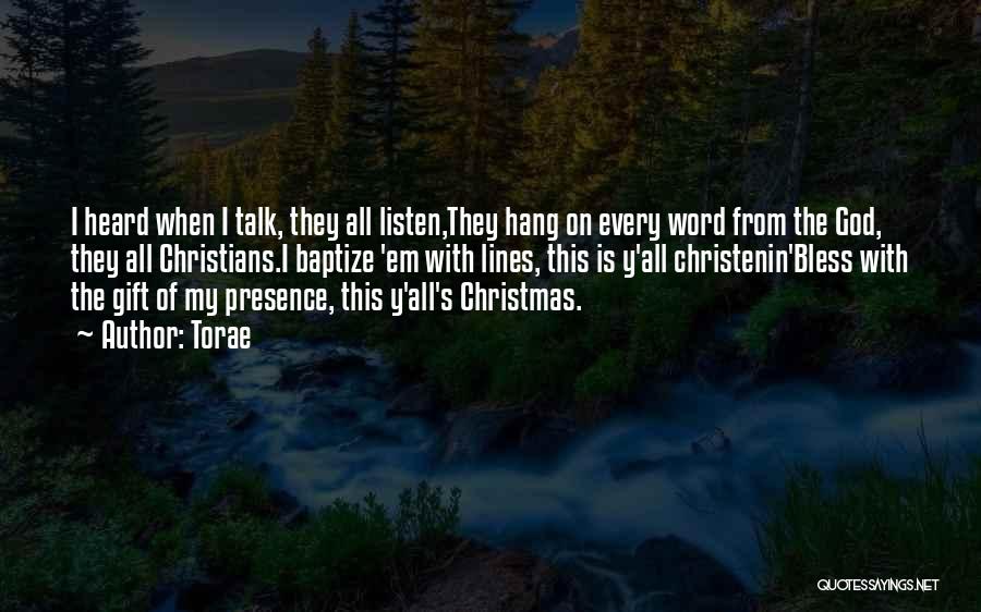 Christian Christmas Quotes By Torae