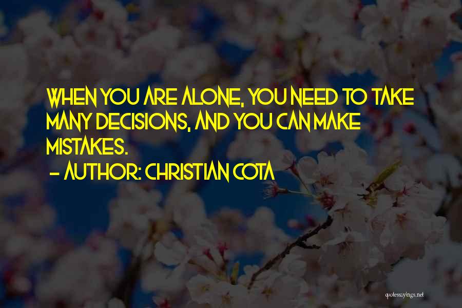 Christian Cota Quotes 796262