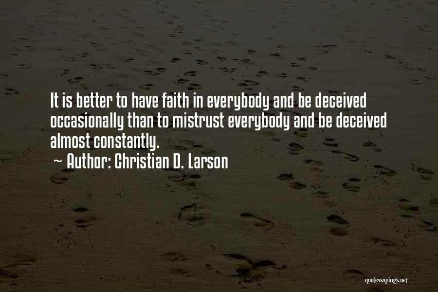 Christian D. Larson Quotes 976535