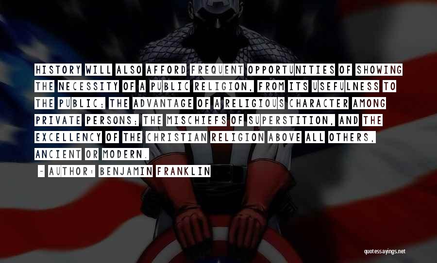Christian Education Quotes By Benjamin Franklin