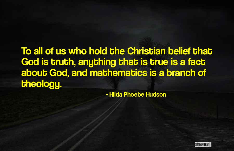 Christian Education Quotes By Hilda Phoebe Hudson