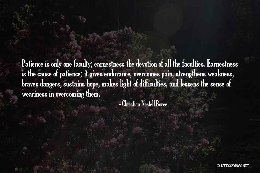 Christian Endurance Quotes By Christian Nestell Bovee Christian Endurance Quotes By Christian Nestell Bovee