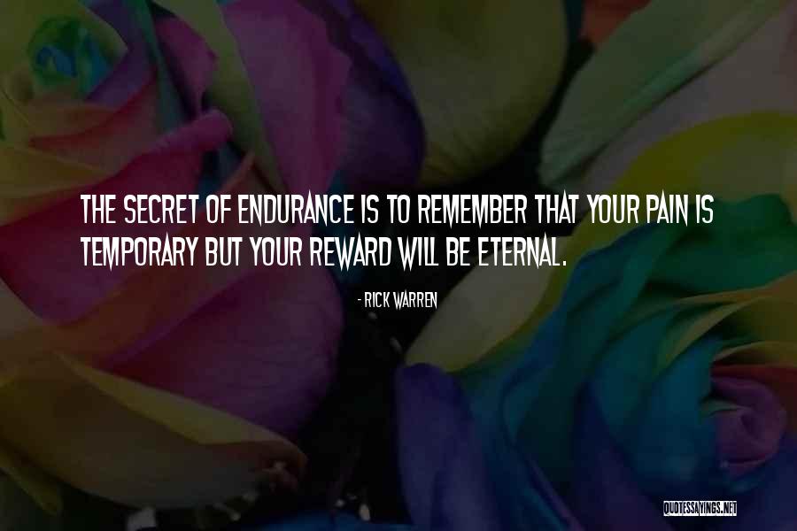Christian Endurance Quotes By Rick Warren Christian Endurance Quotes By Rick Warren