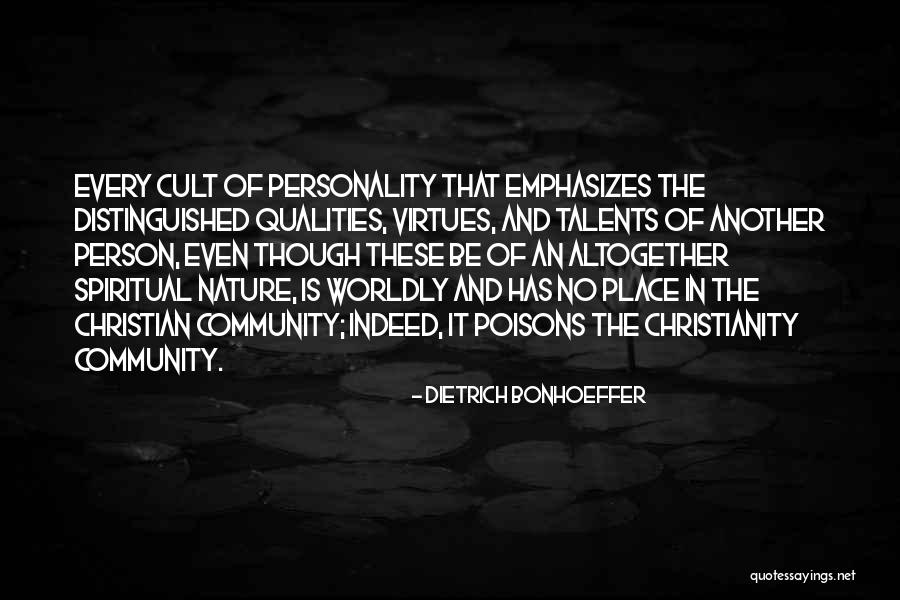 Christian Fellowship Quotes By Dietrich Bonhoeffer