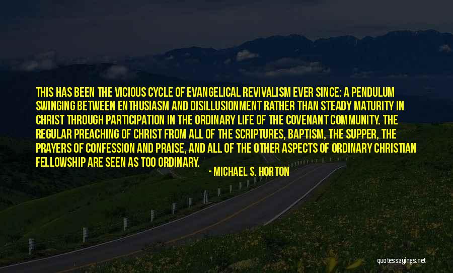 Christian Fellowship Quotes By Michael S. Horton