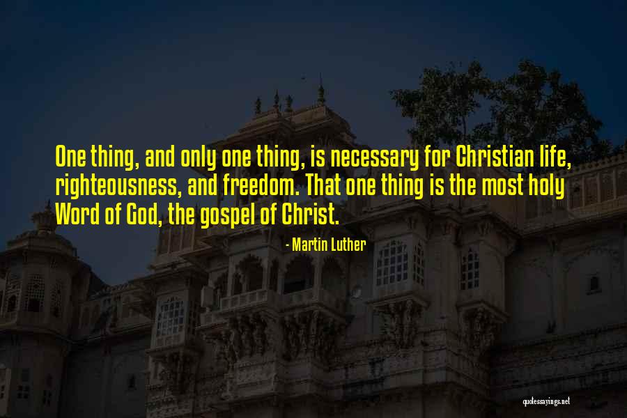 Christian Freedom Quotes By Martin Luther Christian Freedom Quotes By Martin Luther