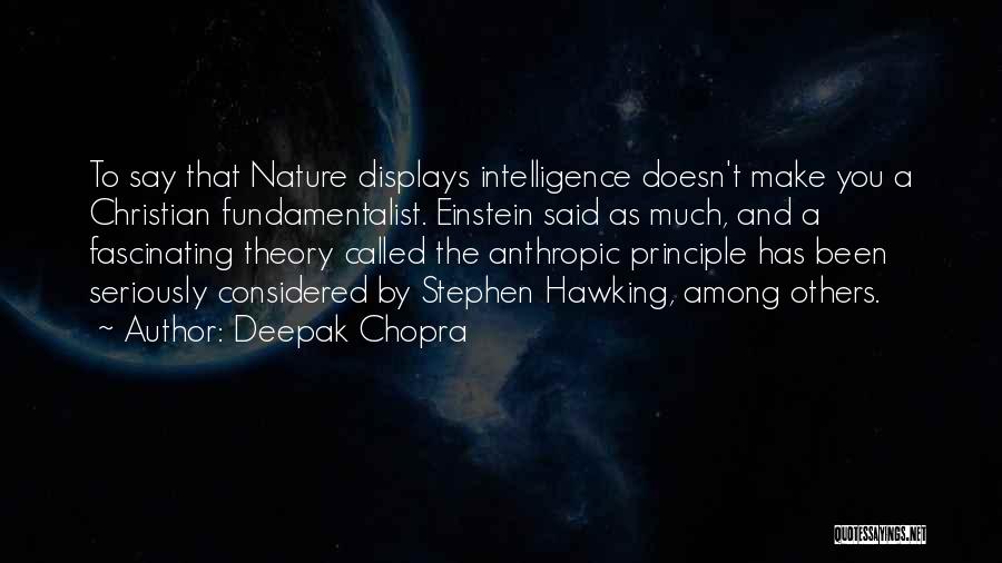 Christian Fundamentalist Quotes By Deepak Chopra