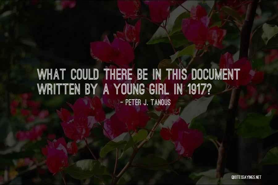 Christian Girl Quotes By Peter J. Tanous Christian Girl Quotes By Peter J. Tanous