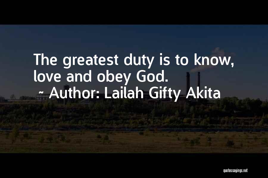 Christian God Love Quotes By Lailah Gifty Akita