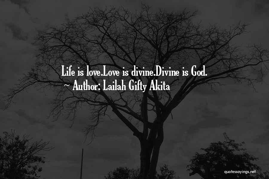 Christian God Love Quotes By Lailah Gifty Akita