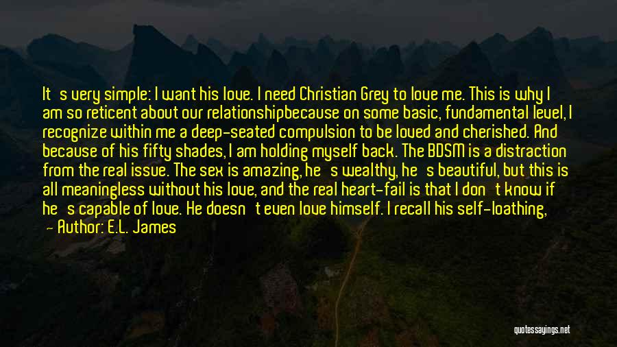 Christian Grey's Quotes By E.L. James