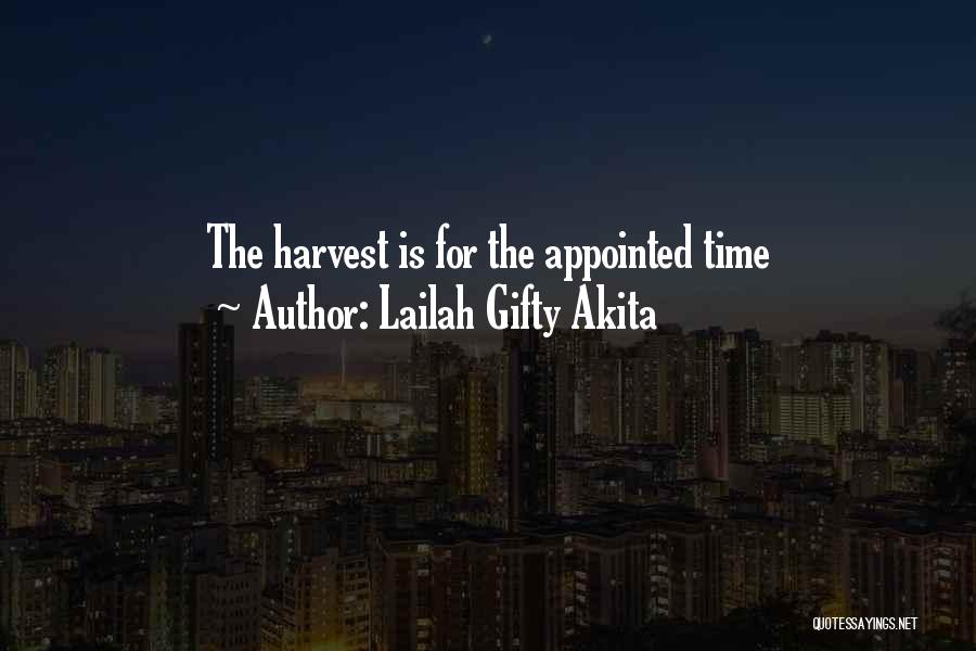 Christian Harvest Quotes By Lailah Gifty Akita