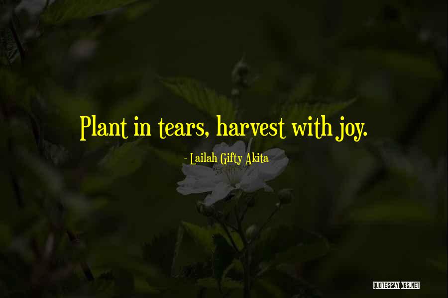 Christian Harvest Quotes By Lailah Gifty Akita