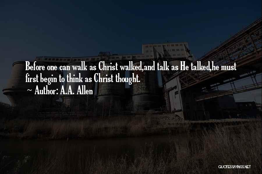 Christian Healing Quotes By A.A. Allen