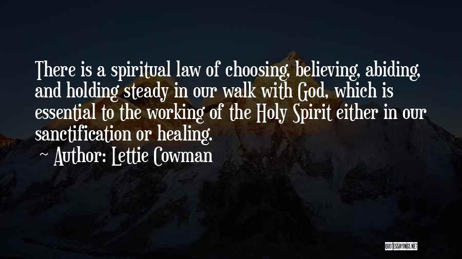 Christian Healing Quotes By Lettie Cowman