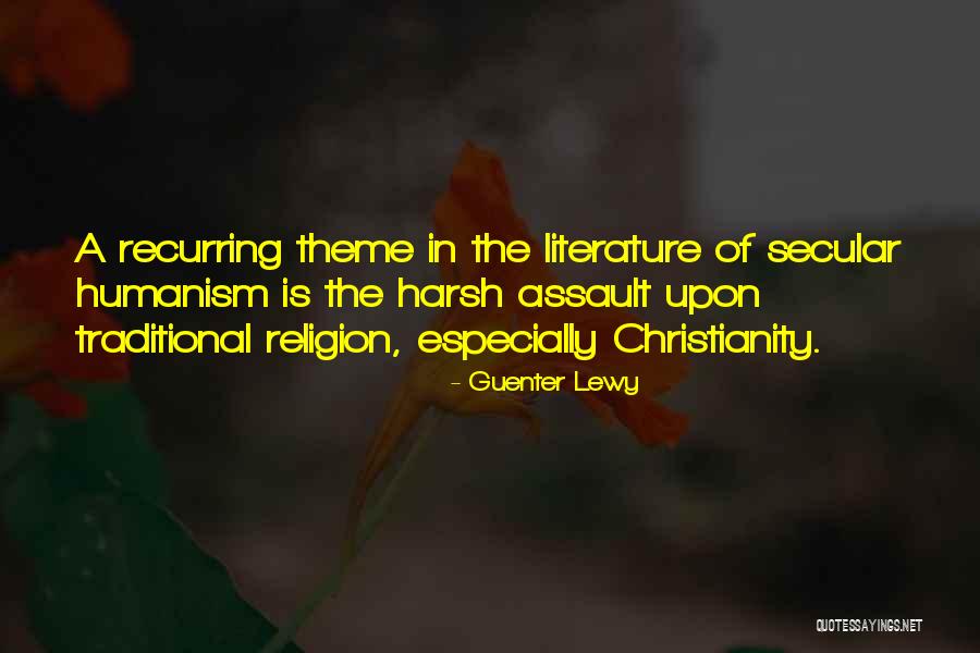 Christian Humanism Quotes By Guenter Lewy