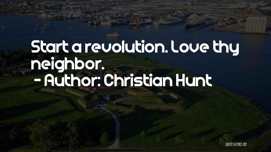 Christian Hunt Quotes 496776