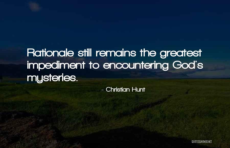 Christian Hunt Quotes 863922