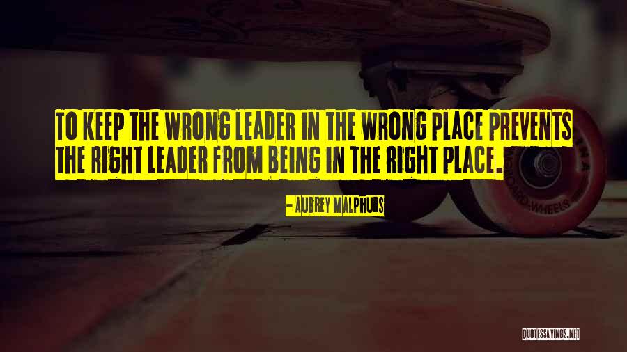 Christian Leader Quotes By Aubrey Malphurs Christian Leader Quotes By Aubrey Malphurs