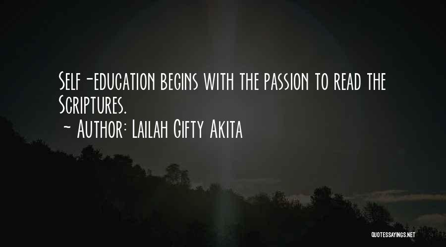 Christian Learning Quotes By Lailah Gifty Akita