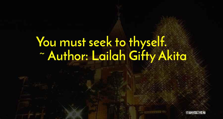 Christian Learning Quotes By Lailah Gifty Akita