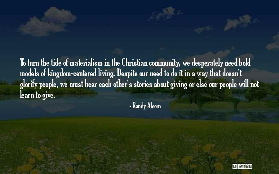 Christian Learning Quotes By Randy Alcorn