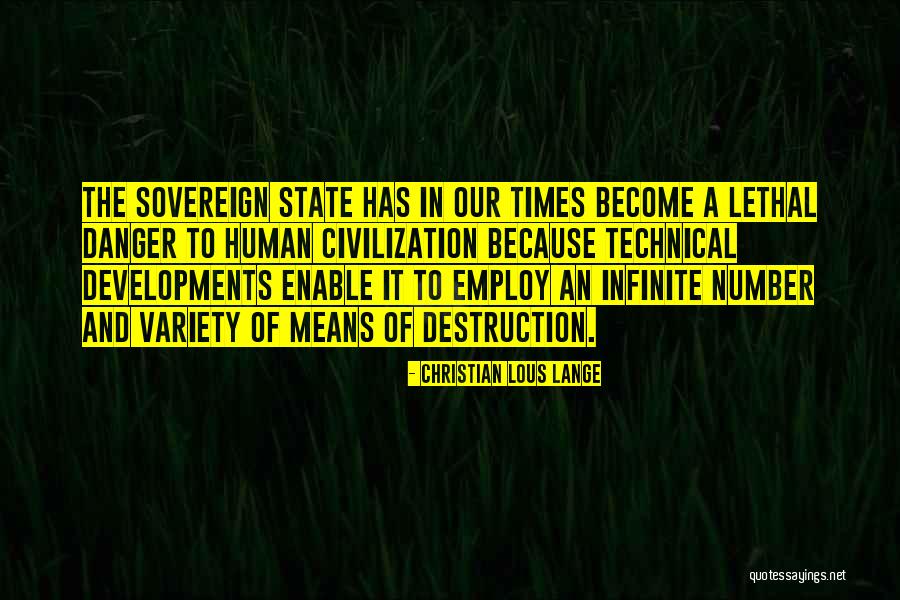 Christian Lous Lange Quotes 1579754 Christian Lous Lange Quotes 1579754