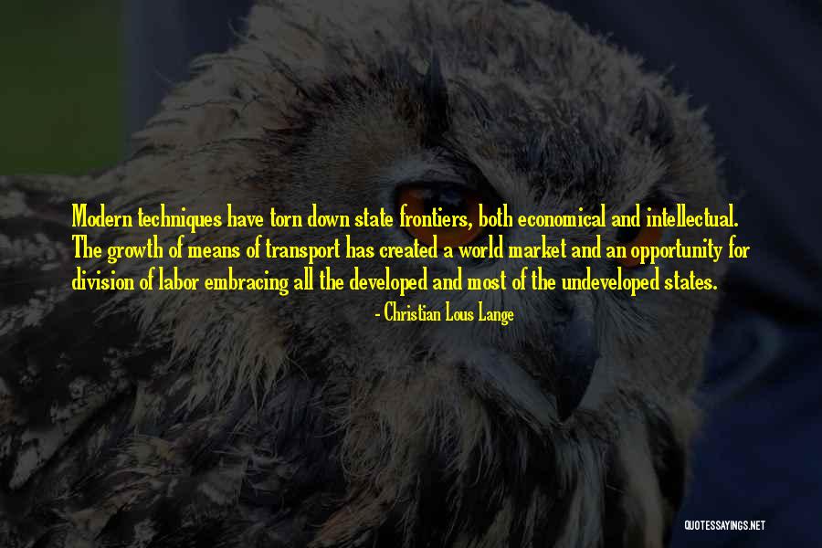 Christian Lous Lange Quotes 85680