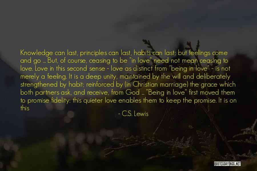 Christian Love And Marriage Quotes By C.S. Lewis