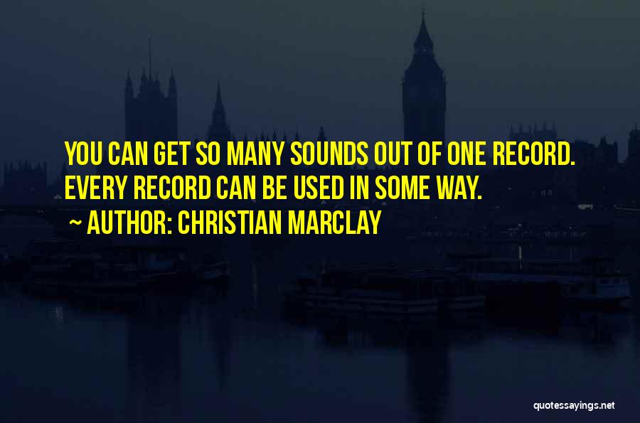 Christian Marclay Quotes 1244586