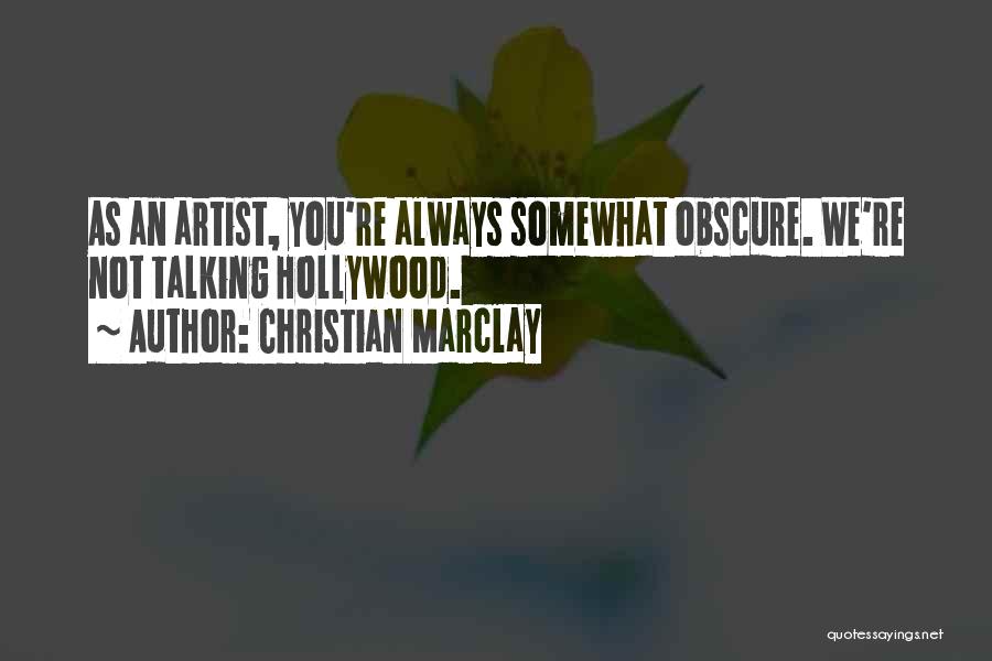 Christian Marclay Quotes 599803