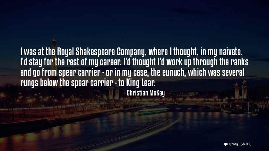 Christian McKay Quotes 1383042 Christian McKay Quotes 1383042