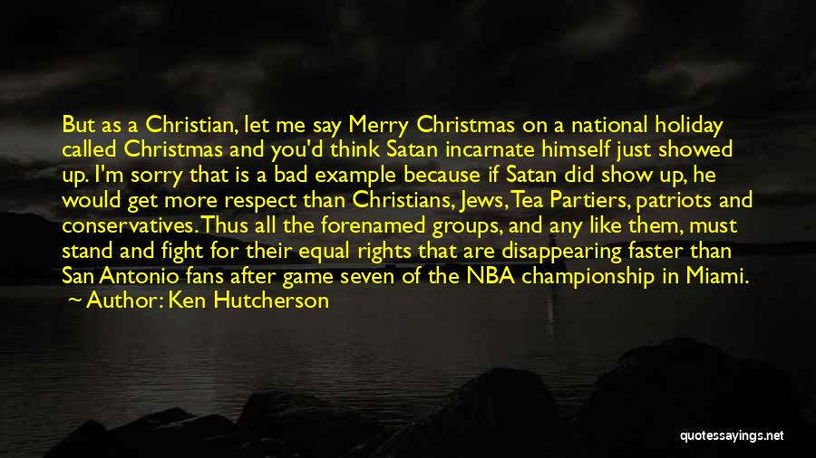 Christian Merry Christmas Quotes By Ken Hutcherson