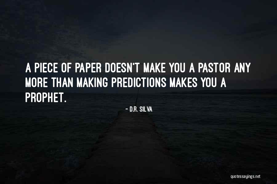 Christian Ministry Quotes By D.R. Silva Christian Ministry Quotes By D.R. Silva