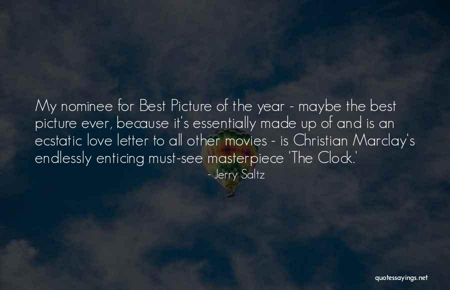 Christian Movies Quotes By Jerry Saltz Christian Movies Quotes By Jerry Saltz