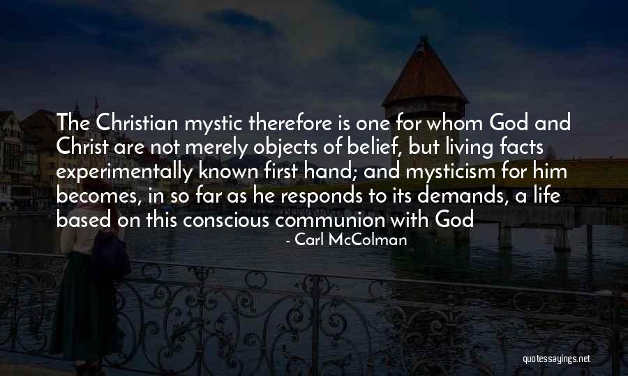 Christian Mystic Quotes By Carl McColman Christian Mystic Quotes By Carl McColman