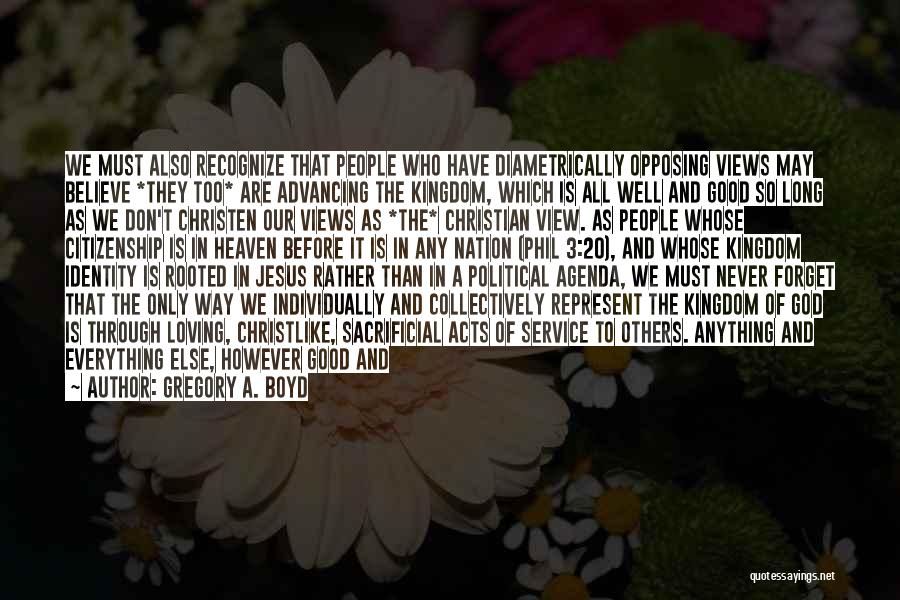 Christian Nation Quotes By Gregory A. Boyd Christian Nation Quotes By Gregory A. Boyd