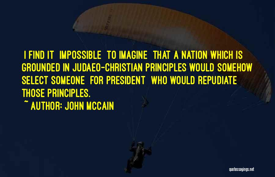 Christian Nation Quotes By John McCain