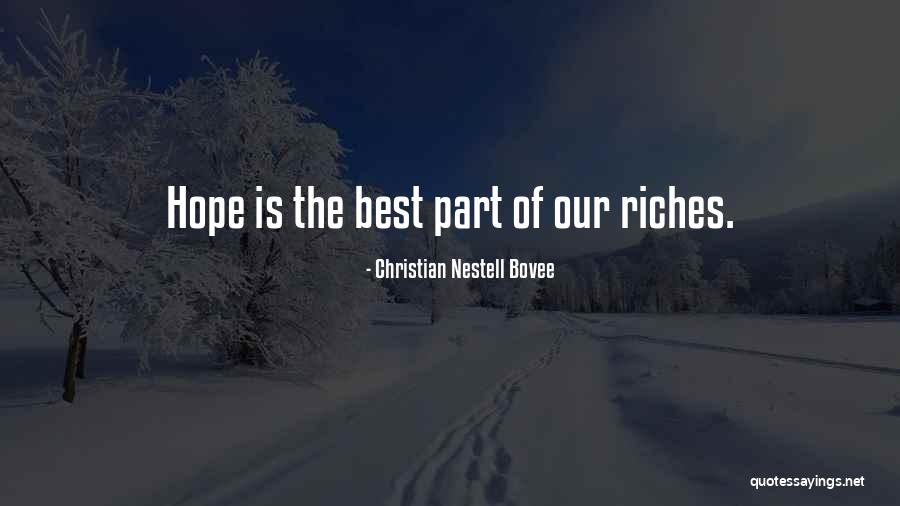 Christian Nestell Bovee Quotes 334131