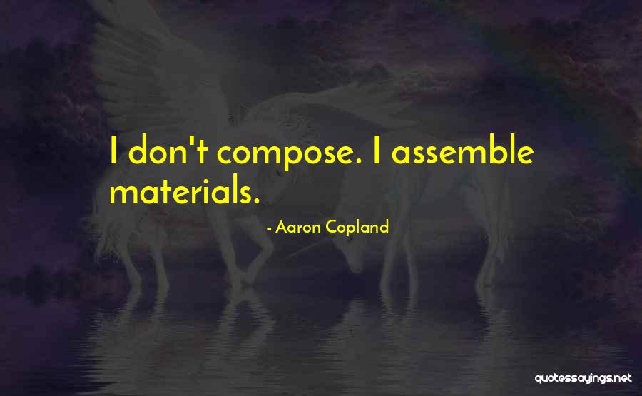 Christian Night Time Quotes By Aaron Copland Christian Night Time Quotes By Aaron Copland
