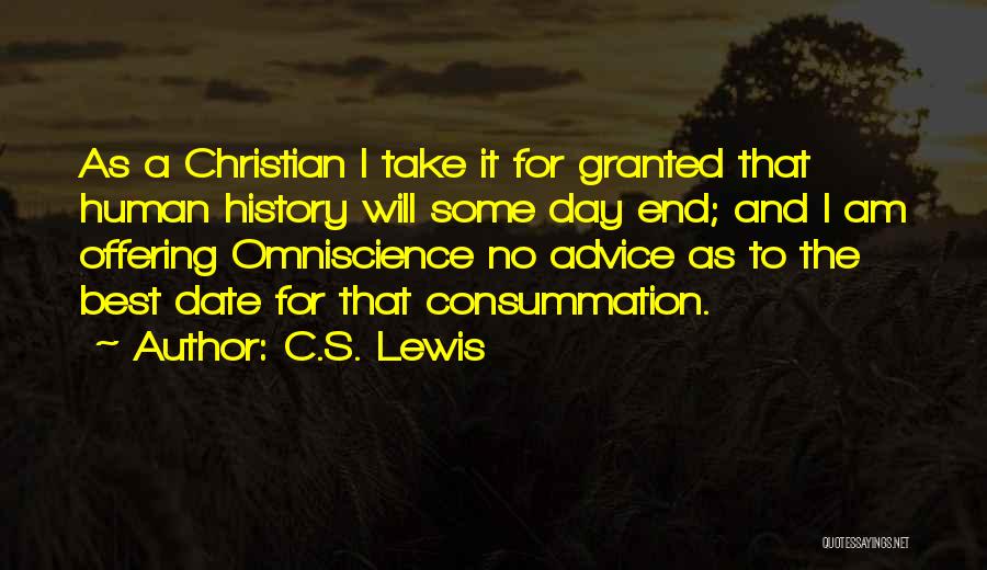 Christian Offering Quotes By C.S. Lewis
