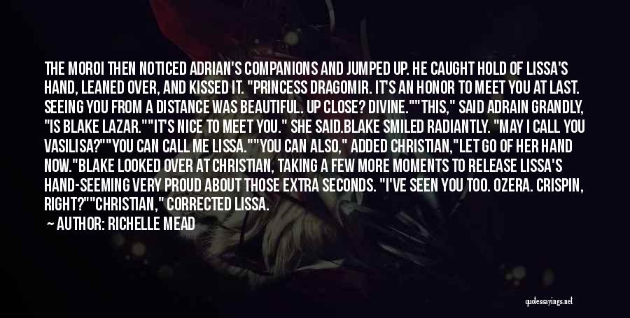 Christian Ozera And Lissa Dragomir Quotes By Richelle Mead